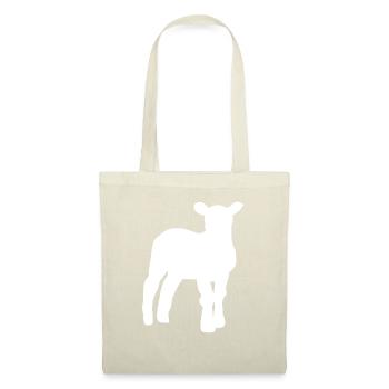 agneau - Sac en tissu - nature - Devant