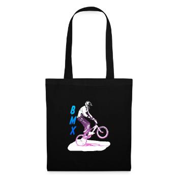 bmx - Stoffbeutel - Schwarz - Vorne