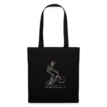 bmx - Stoffbeutel - Schwarz - Vorne