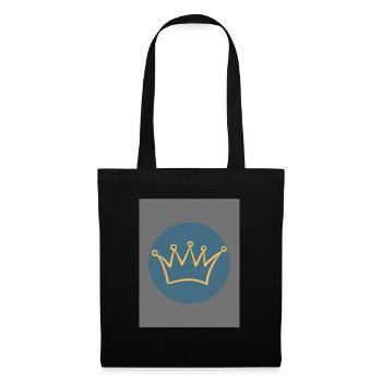 KING - Stoffbeutel - Schwarz - Vorne