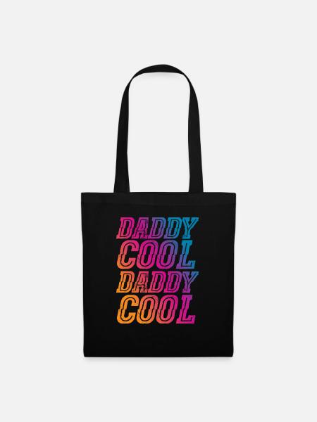 Daddy Cool Cooler Vater - Stoffbeutel - Schwarz