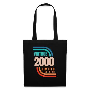 Vintage 2000 limited edition - Tote Bag - black - Front