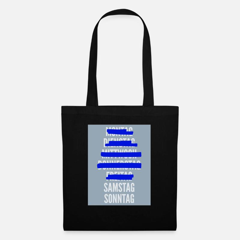 Männer Premium T-Shirt - Stoffbeutel - Schwarz