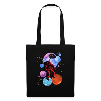 Astronaut Stencil Styles - Tote Bag - black - Front