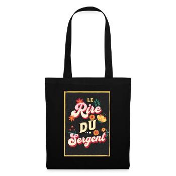 Le Rire du Sergent - Sac en tissu - noir - Devant