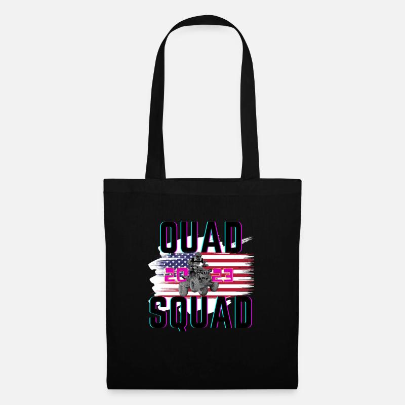 QUAD SQUAD USA 2023 - Stoffbeutel - Schwarz