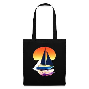 Sailing Sailing Sailboat Sailing Ship Sailors - Tote Bag - black - Front