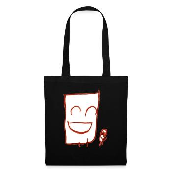 Happy fellas (white) - Tote Bag - black - Front