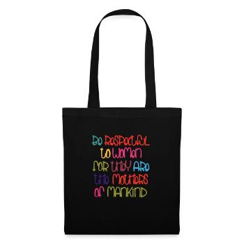 Be Respectful - Tote Bag - black - Front