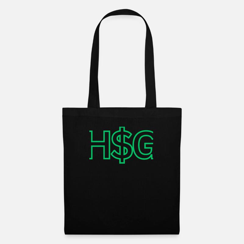 HSG2 - H$G - Stoffbeutel - Schwarz