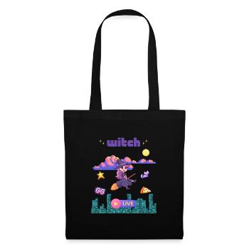 Witch on Air - Tote Bag - black - Front