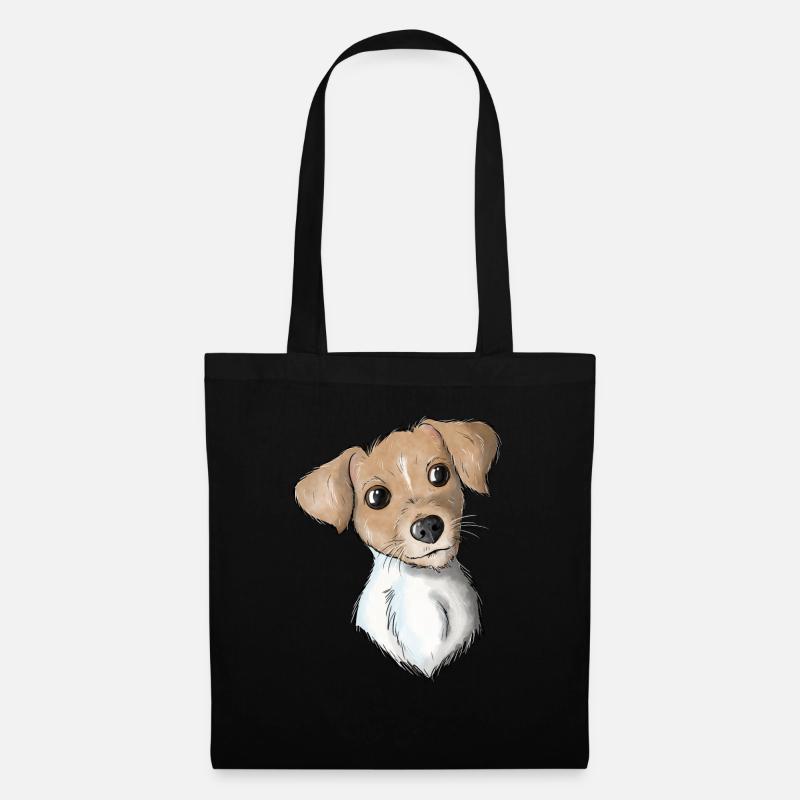 Terrier 11 - Stoffbeutel - Schwarz