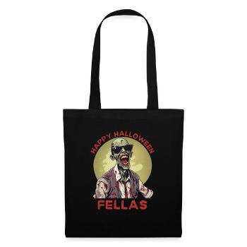 Happy Halloween Fellas Zombie - Tote Bag - black - Front