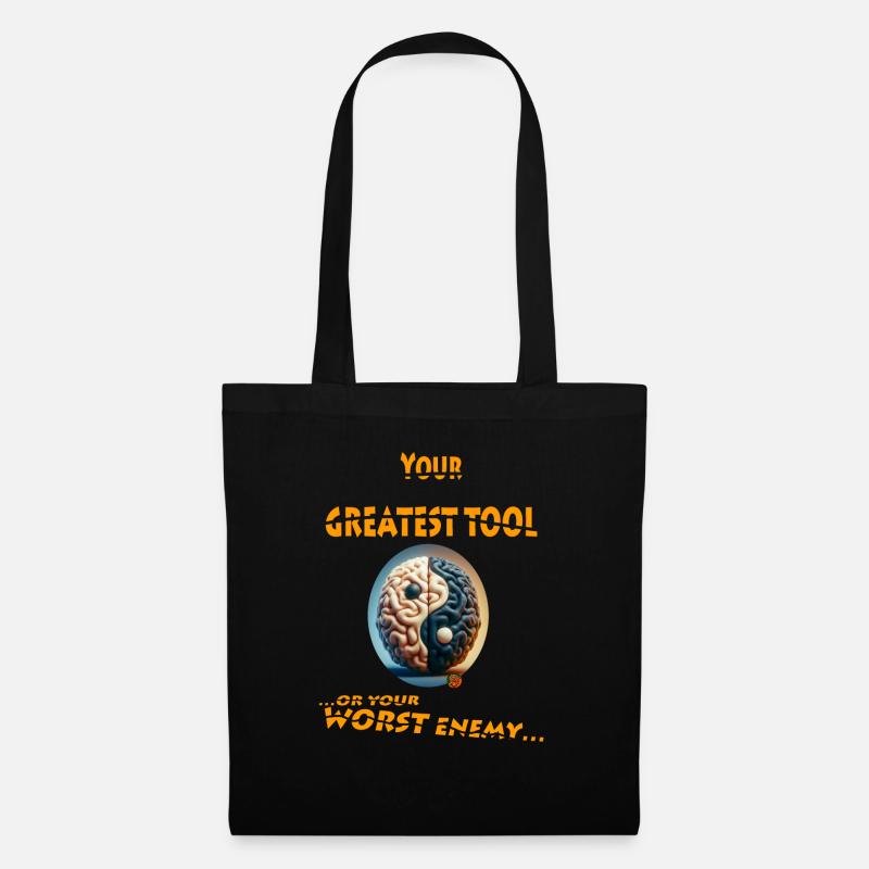 GREATEST TOOL - Tote Bag - black