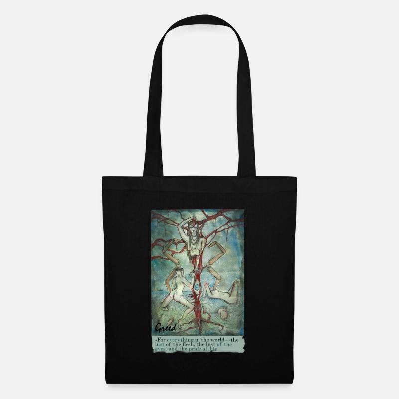 Greed ancient desire - Stoffbeutel - Schwarz