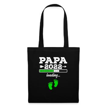 Meilleur papa 2022 Chargement de l'annonce de papa Grand-père fier - Sac en tissu - noir - Devant