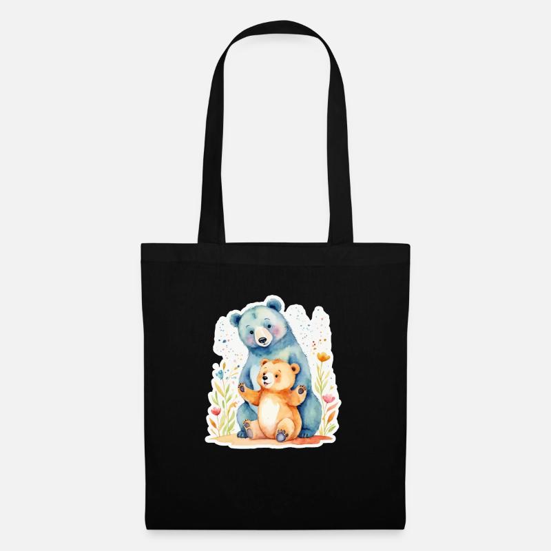 You are irreplaceable! Parent Child - Tote Bag - black