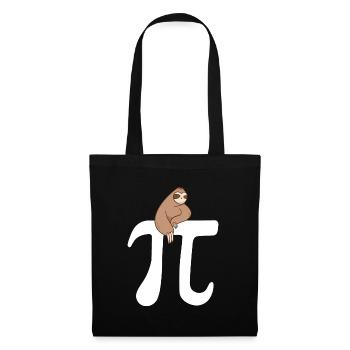 Math Sloth Pi - Tote Bag - black - Front