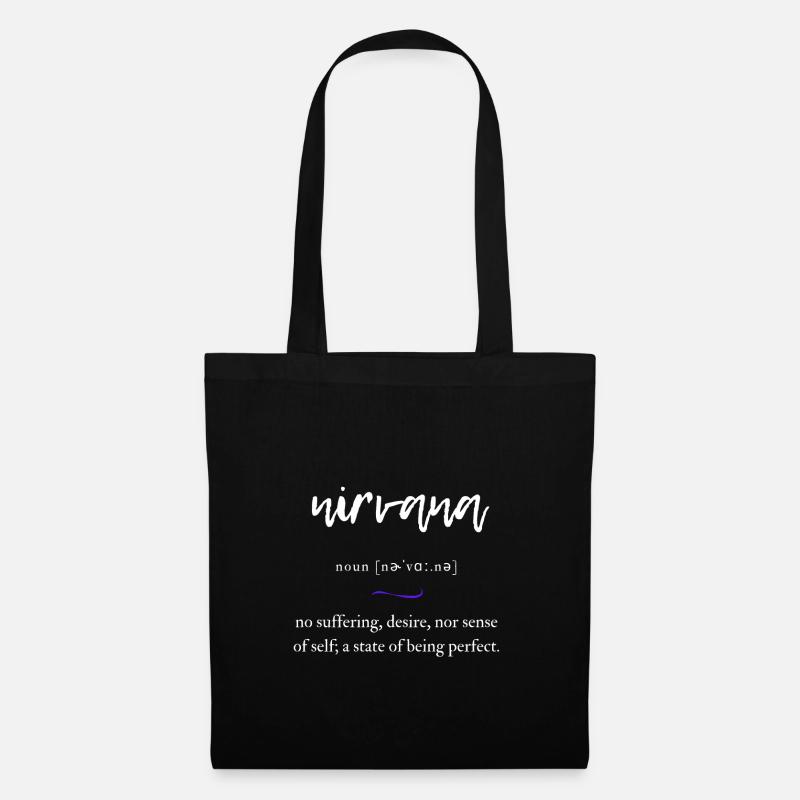 Nirvana Convoluted Edition Black - Tote Bag - black