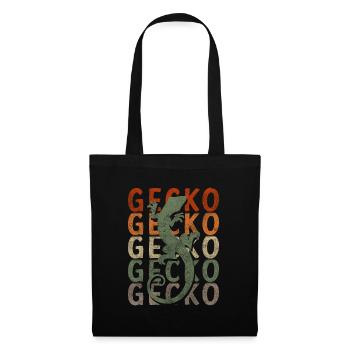 Geckos Tropics Pet - Sac en tissu - noir - Devant