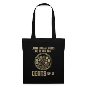 Coin Collecting Collector Numismatic Numismatist - Tote Bag - black - Front