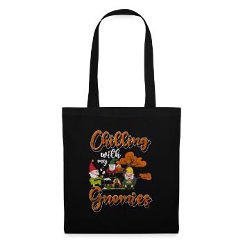Gnome Fantasy Christmas - Tote Bag - black - Front