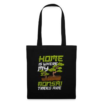 Bonsai Yoga Relaxation Nature - Tote Bag - black - Front