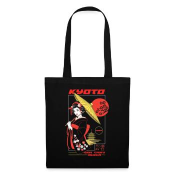 Kyoto Japan - Geisha - Tote Bag - black - Front