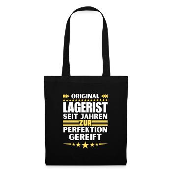 Warehouse clerk matured to perfection - Tote Bag - black - Front
