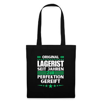 Warehouse clerk matured to perfection - Tote Bag - black - Front