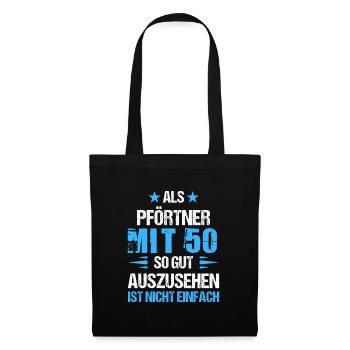 With 50 handsome doorman - Tote Bag - black - Front