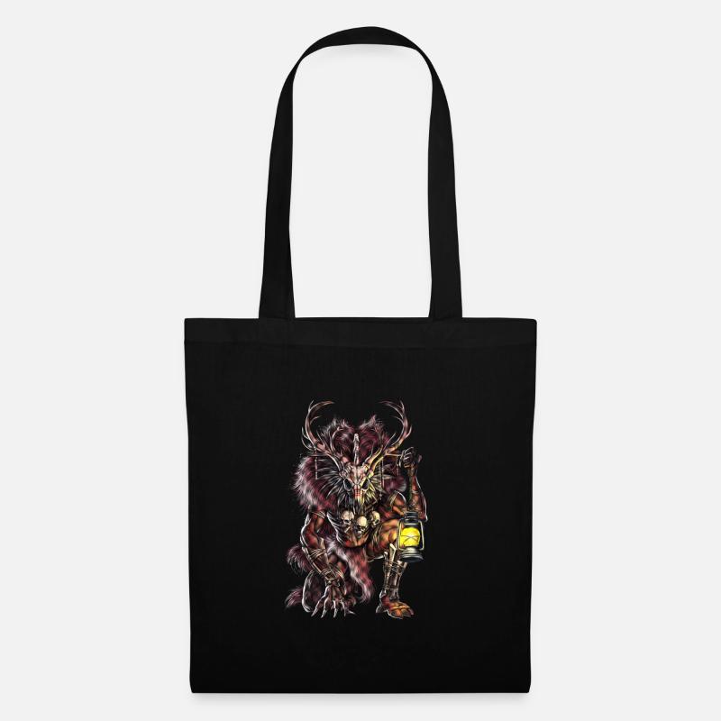 Kryptide Wendigo - Stoffbeutel - Schwarz