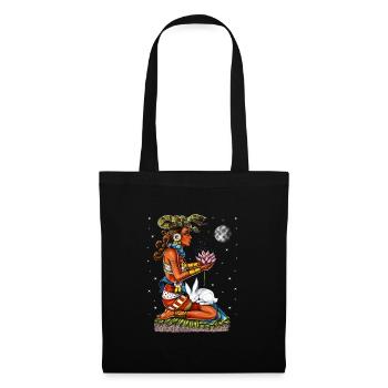 Mayan Goddess Ixchel - Tote Bag - black - Front