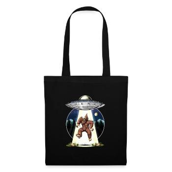 Bigfoot Alien Abduction - Tote Bag - black - Front