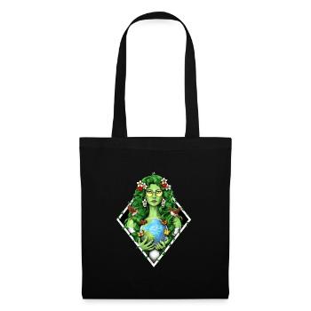 Gaia Mother Earth Goddess - Tote Bag - black - Front