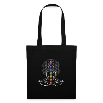 Meditation Chakra - Tote Bag - black - Front