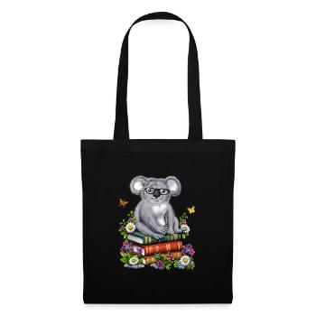 Koala Lesebücher - Stoffbeutel - Schwarz - Vorne