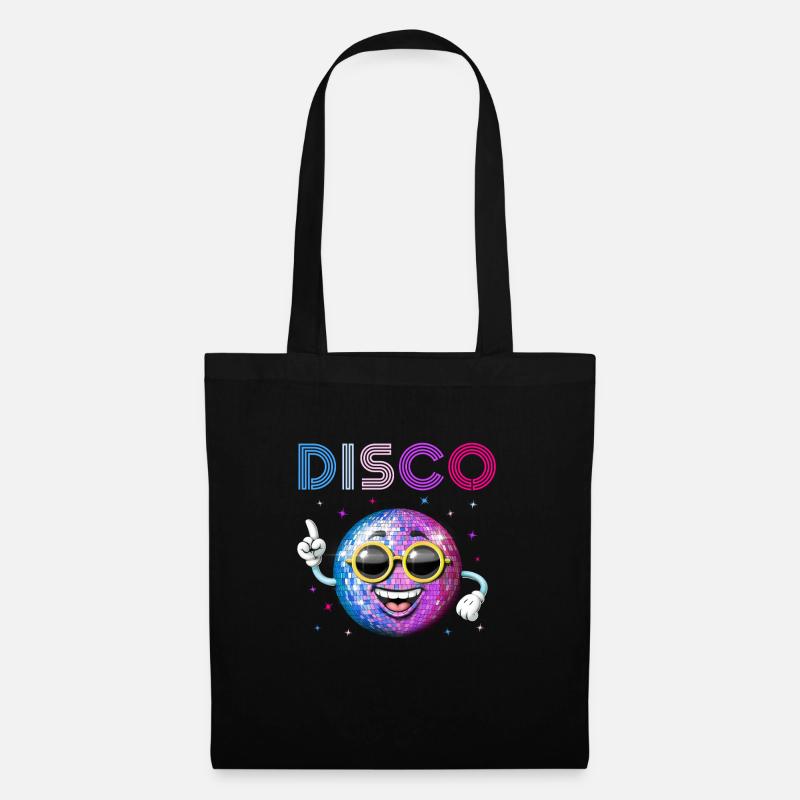 Disco Ball - Tote Bag - black