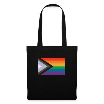 LGBTQ - Stoffbeutel - Schwarz - Vorne