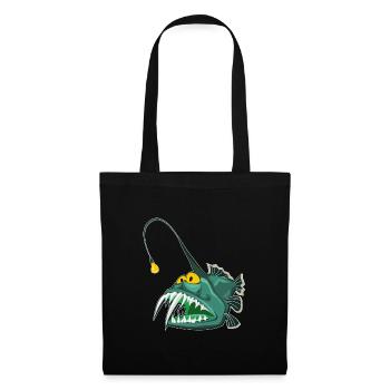 Deep-sea fish - Tote Bag - black - Front