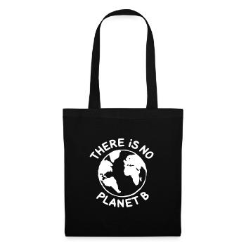 There is no planet B - Tote Bag - black - Front