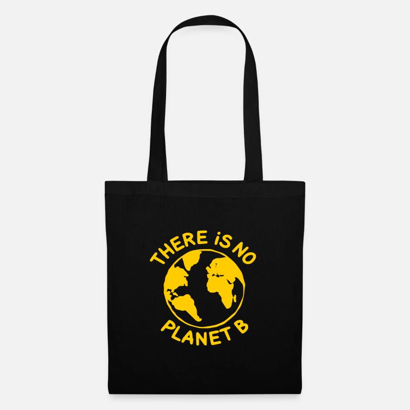 There is no planet B - Sac en tissu - noir