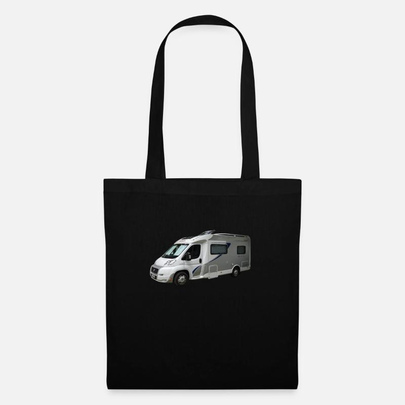 Reisemobil - Stoffbeutel - Schwarz