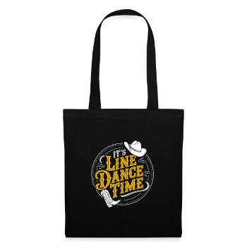 Danse en ligne Danse en ligne Danse en ligne Danse - Sac en tissu - noir - Devant