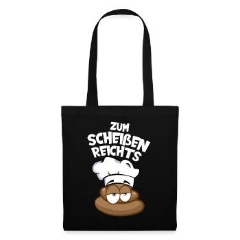 KOCH KOCHEN ZUM SCHEISSEN REICHTS HOBBYKOCH - Stoffbeutel - Schwarz - Vorne