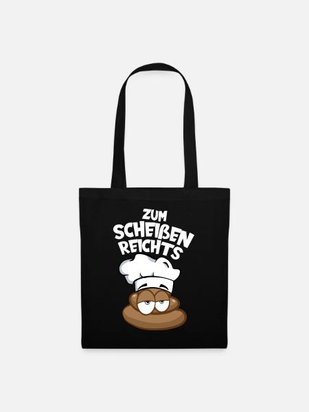 KOCH KOCHEN ZUM SCHEISSEN REICHTS HOBBYKOCH - Stoffbeutel - Schwarz