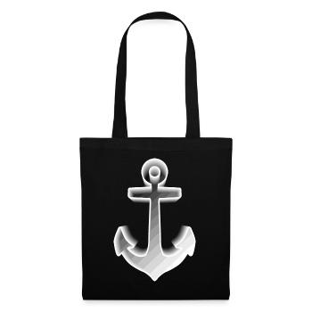 ANCHOR SAILOR SAILOR SKIPPER SAILOR SAILOR MARITIME - Tote Bag - black - Front