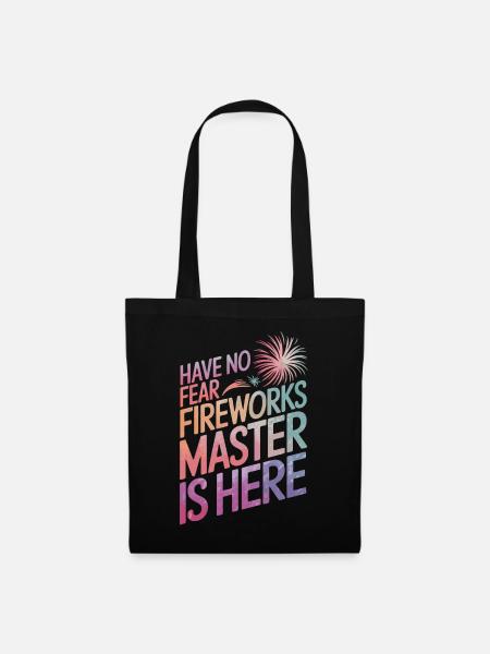 Pyrotechniker Feuerwerk Pyrotechnik - Stoffbeutel - Schwarz
