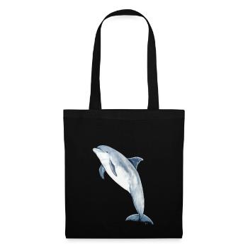Bottlenose dolphin - Bottlenose dolphin - Grand dauphin - Tote Bag - black - Front