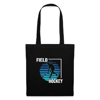 hockey hockey club hockey player - Tote Bag - black - Front